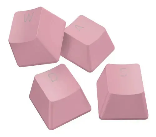 Conjunto de atualização do Razer Pbt Keycap - Teclas coloridas do teclado - rosa