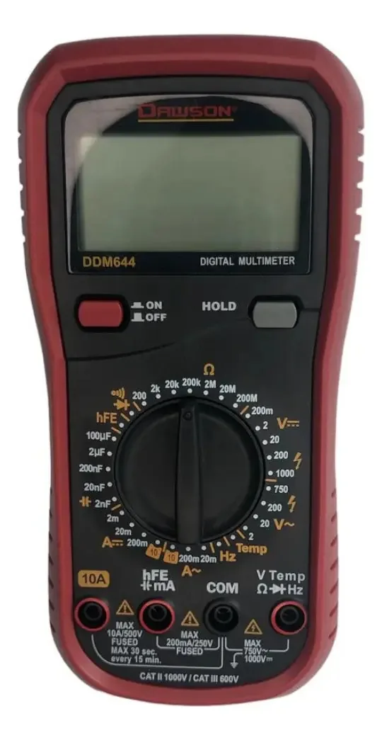 Multímetro digital Ddm644