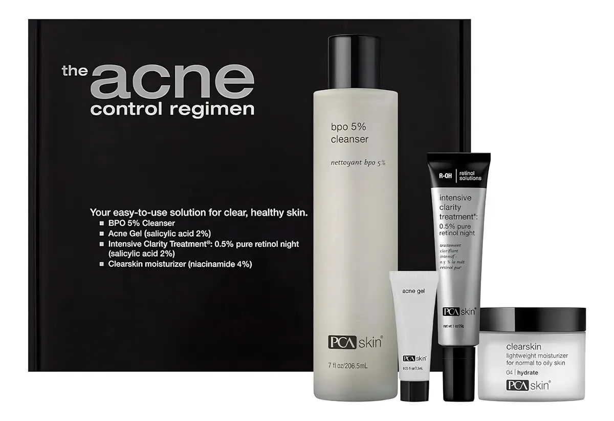 Pca Skin Kit de Cuidado da Pele para Controle de Oleosidade