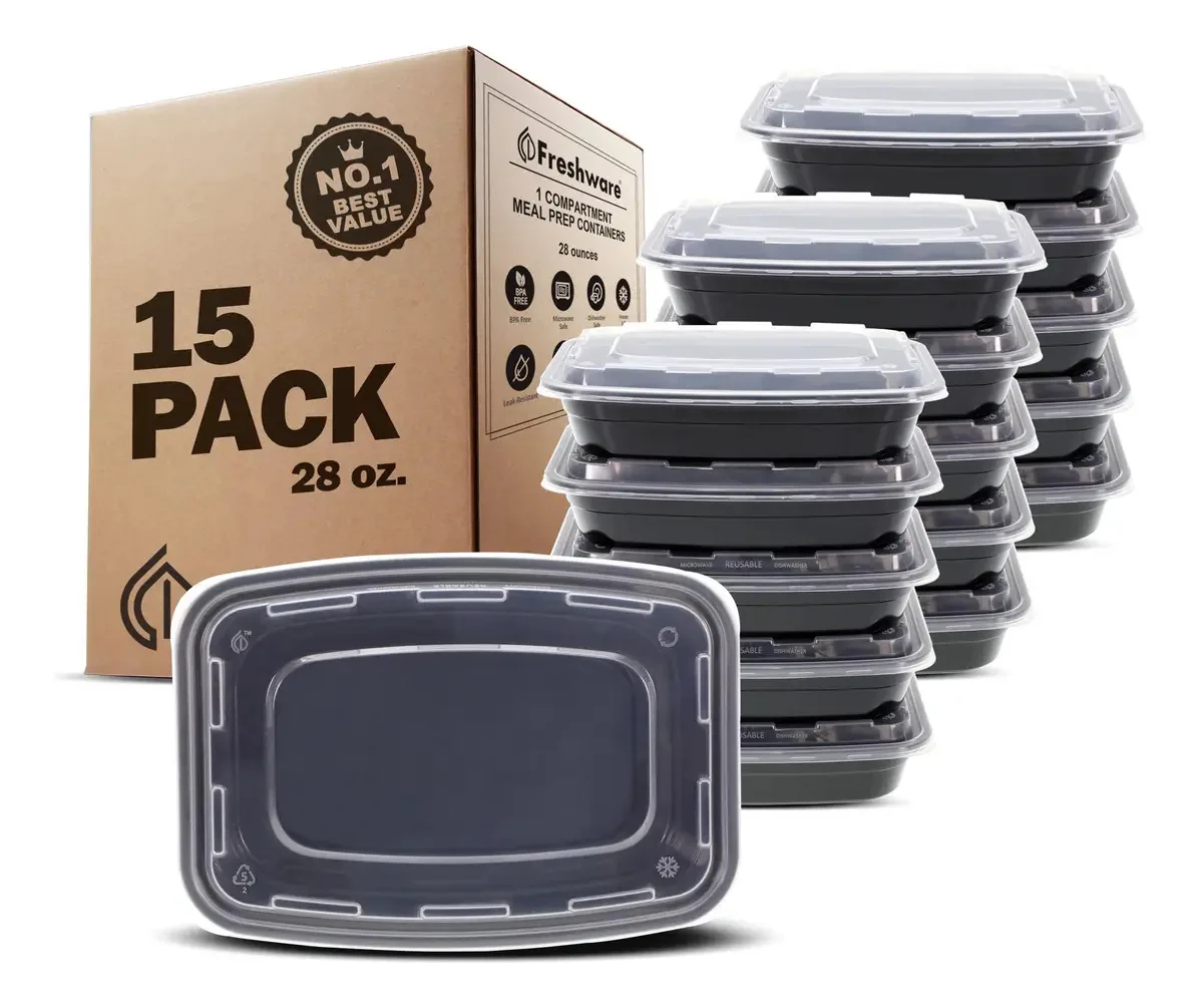 Pacote de recipientes para preparação de refeições Freshware