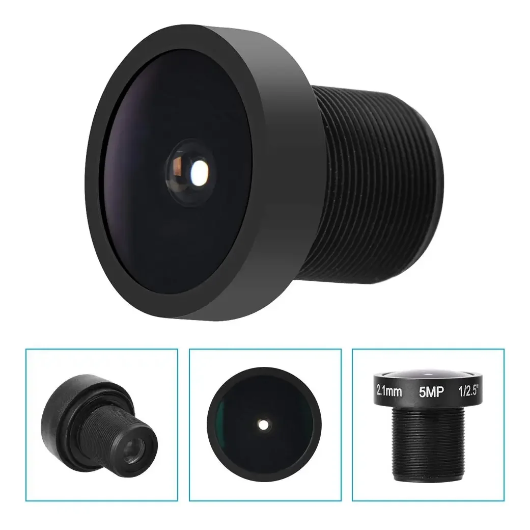 Liukouu Lente Robusta de CCTV para Câmera, Lente Olho de Peixe, para Câmeras CCTV
