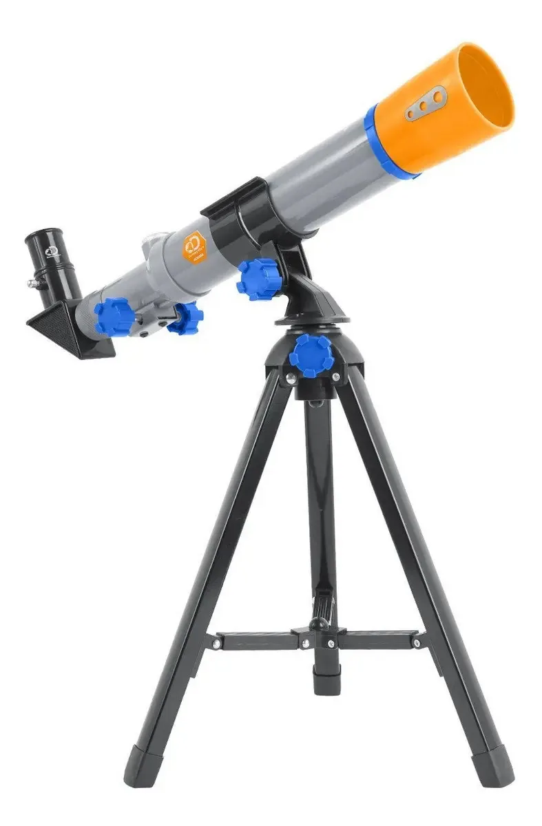 Explore o telescópio cinza Scientific Discovery de 1,575