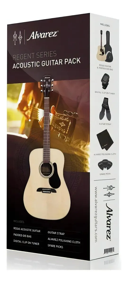 Violão acústico Alvarez Regent RD26S-AGP acetinado
