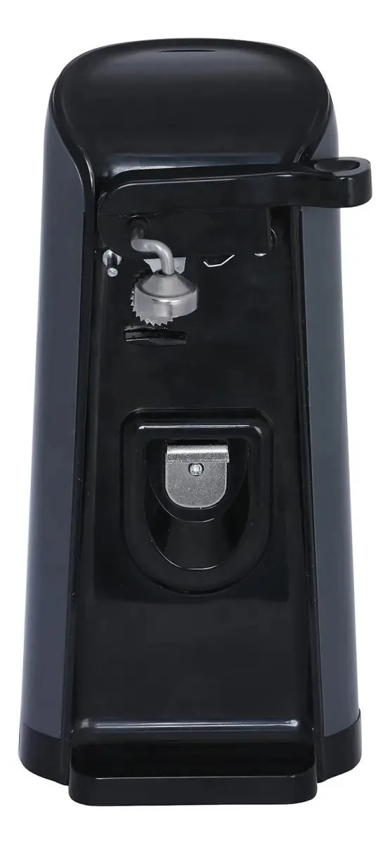 Abridor automático de latas Brentwood, 1, preto, cinza