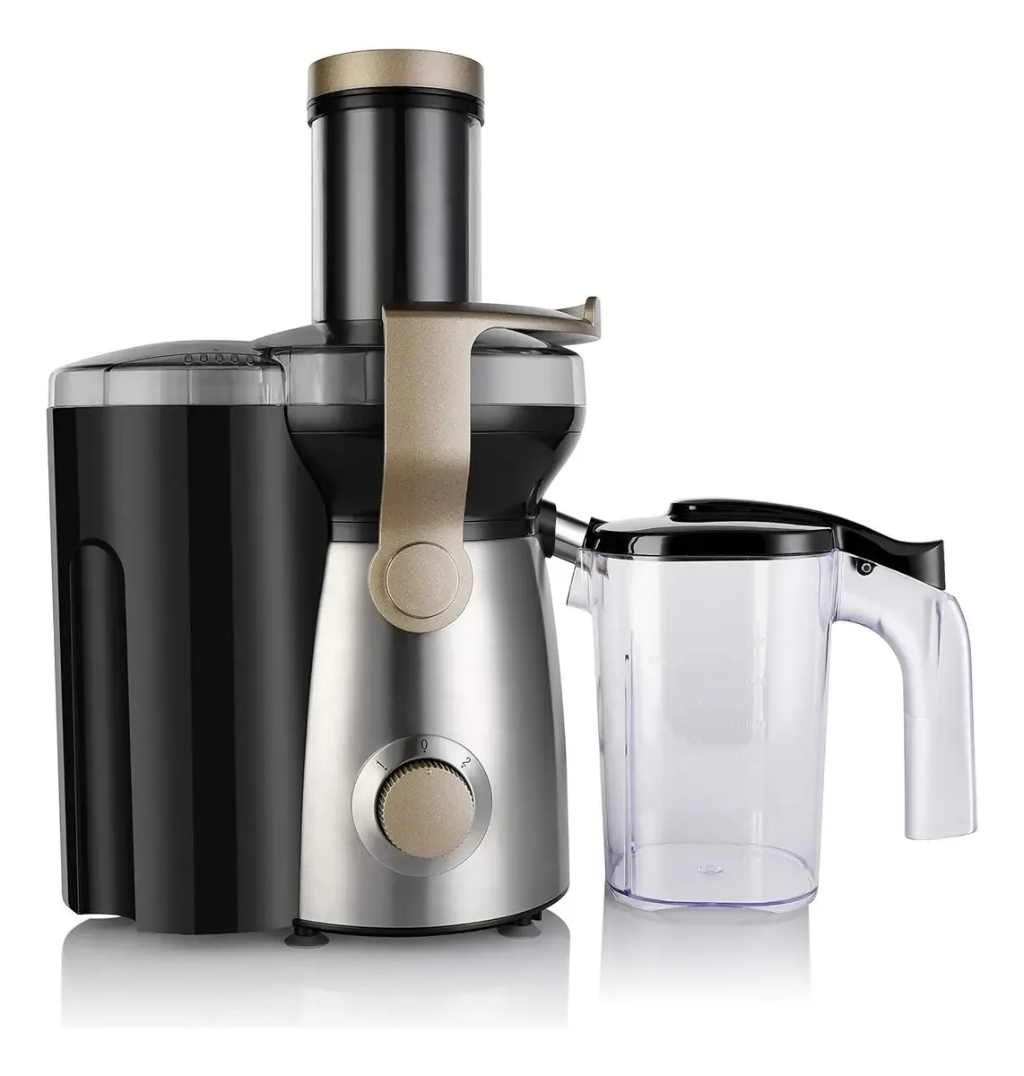 Extrator de suco preto Brentwood Appliances Jc-1000