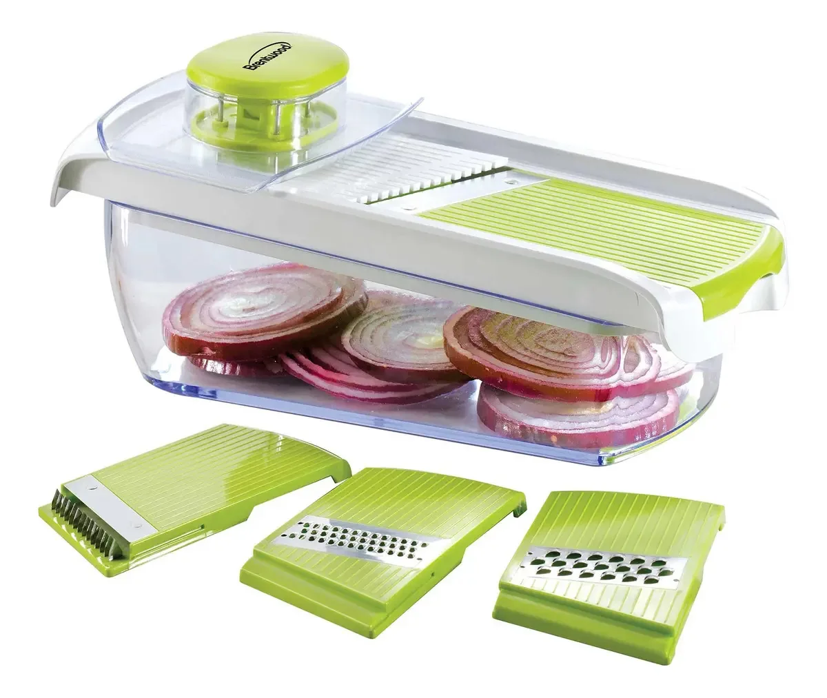 Raspador de bandolim e cortador de vegetais Brentwood Kitchen, branco