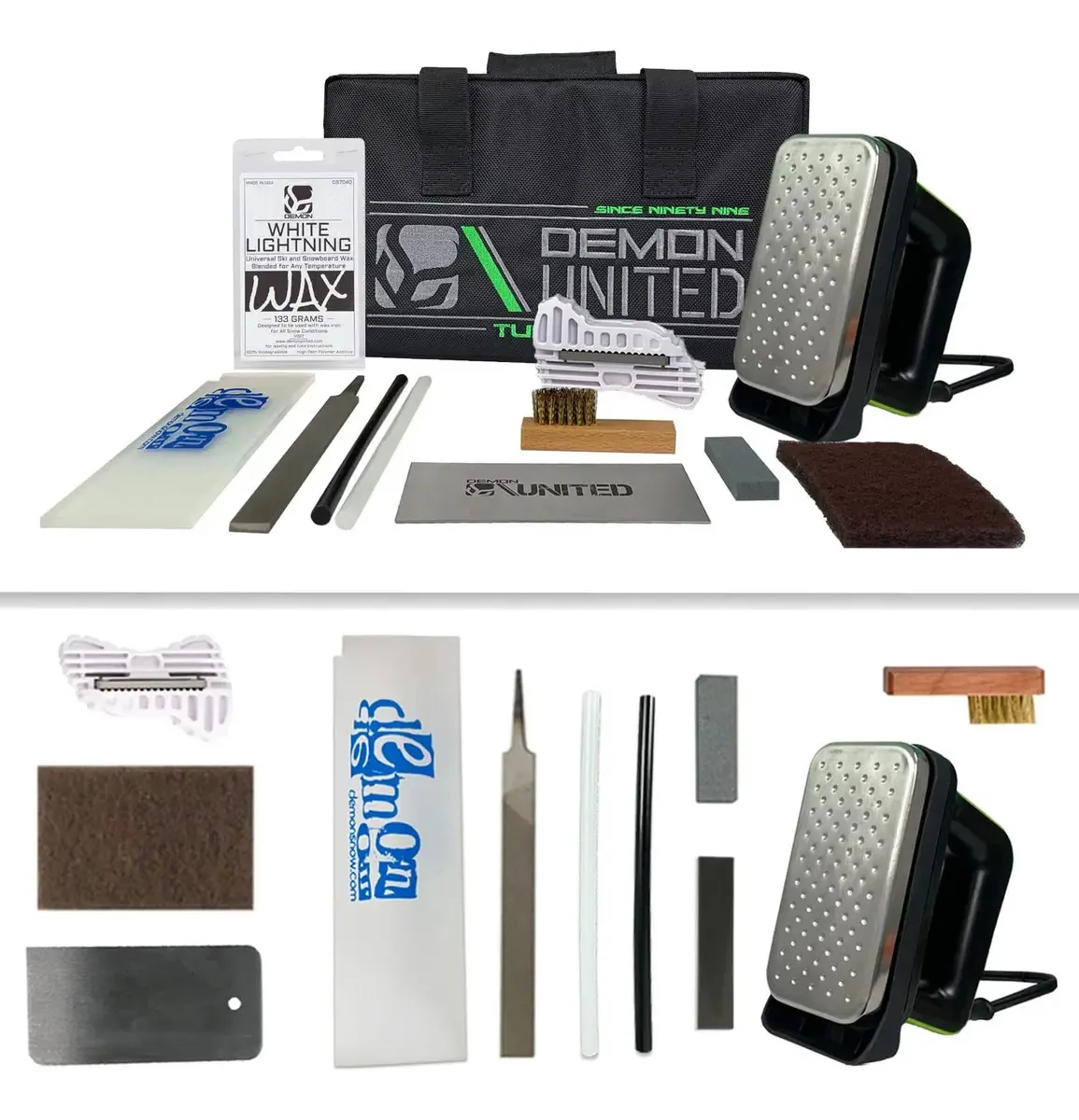 Kit Completo Básico de Afinação Demon com Cera, Tudo o Nec