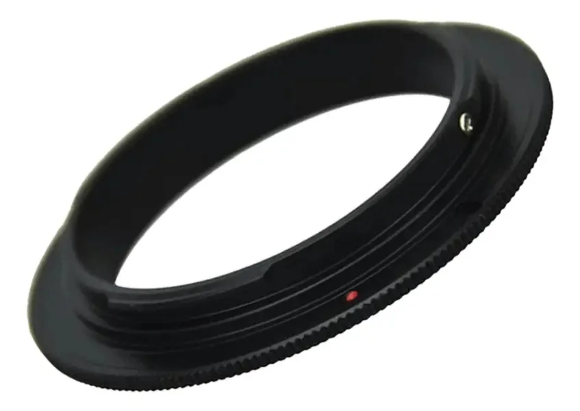Adaptador Reverso 52mm Para Lentes E Câmeras Nikon F Diâmetro Da Rosca Fêmea 52 Mm Diâmetro Da Rosca Macho 52 Mm