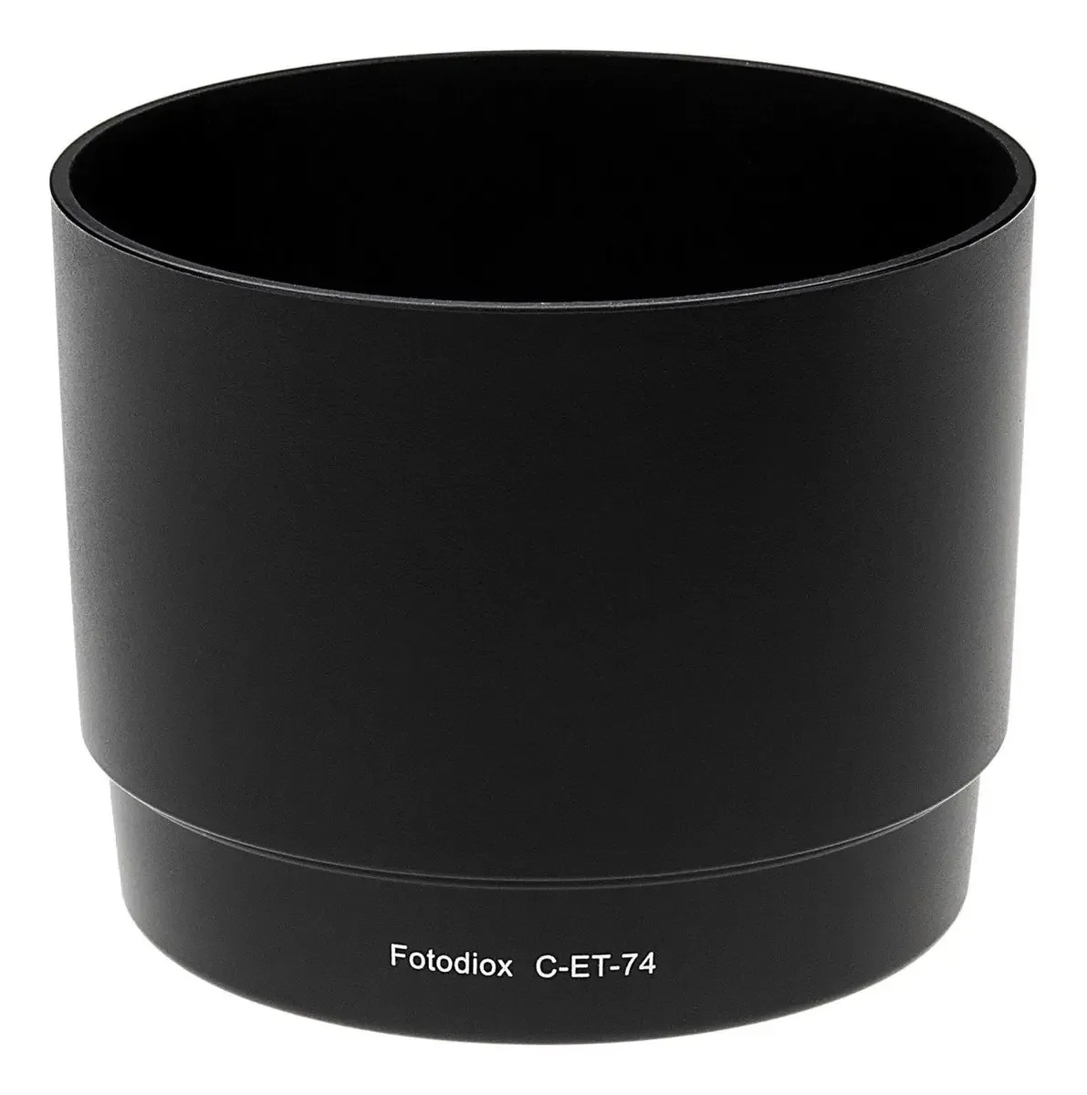 Substituição do Para-sol de Lente Fotodiox para Et-74 com Ef