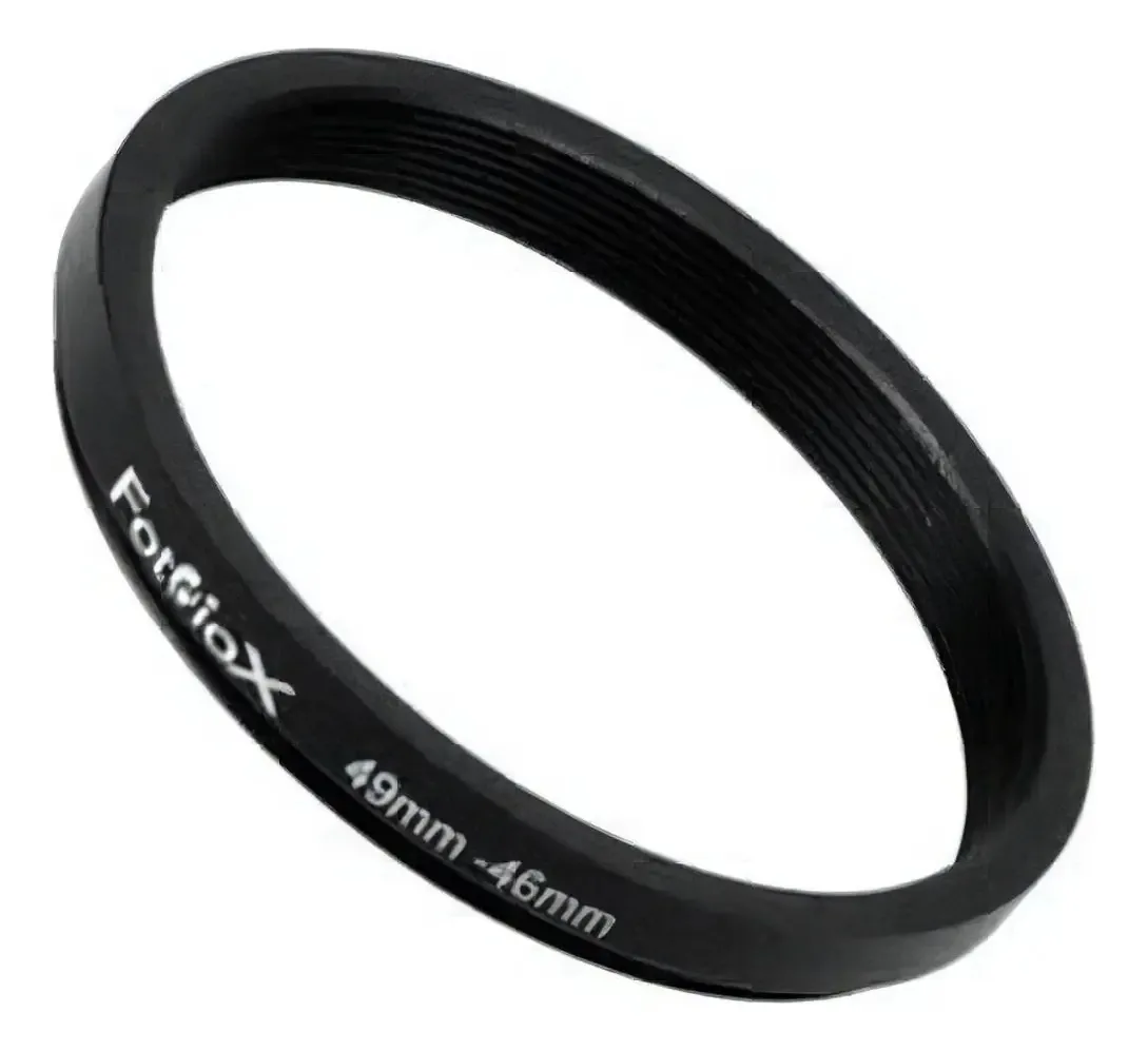 Fotodiox - Anel de metal anodizado preto