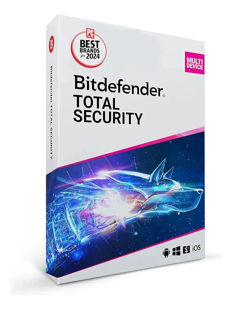 Bitdefender Total Security 3 Meses 5 Dispositivos