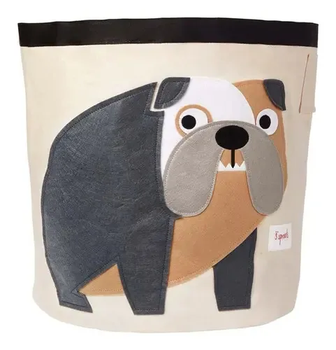 Cesto Organizador Redondo - Bulldog - 3sprouts