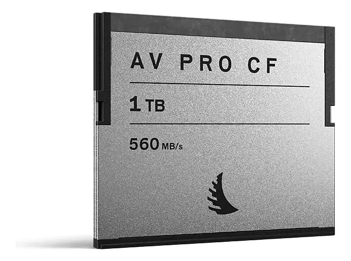 Angelbird - Av Pro Cf - 1 Tb - Cartão de memória Cfast 2.0 - Para fotografia, fotografia em sequência e gravação em modo contínuo - até 12 K RAW