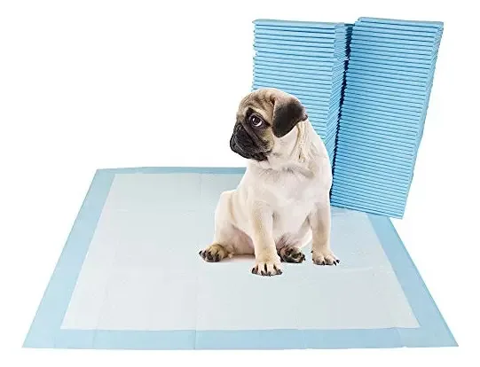 Tapetes de treinamento para cães 100 unidades 55x55cm