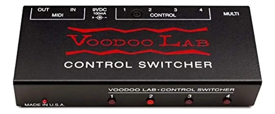Voodoo Lab Gcp Controlador de Pedal, Cx Control Switcher, Preto