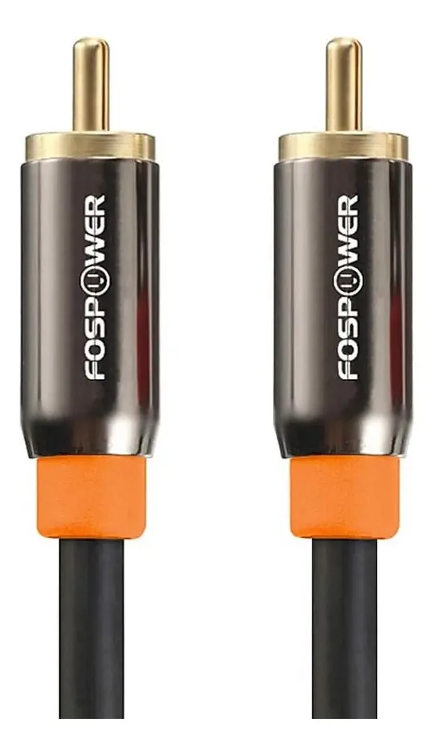 Cabo coaxial de áudio digital Fospower [conectores revestidos]