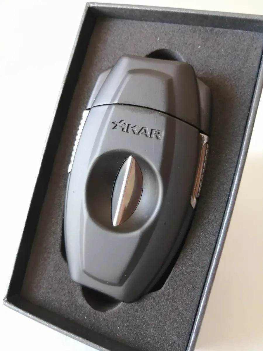 Cortador Charutos Xikar Vx2 Corte Em V Metal Preto