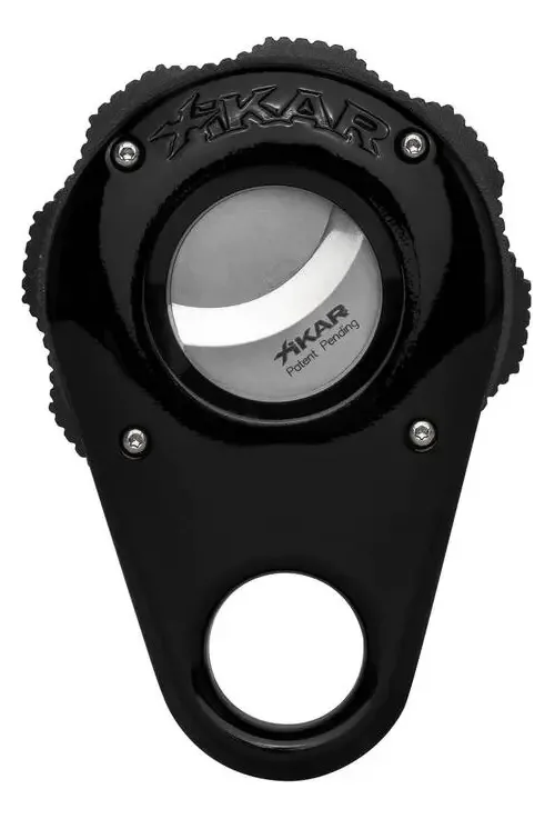 Cortador de Charutos Xikar X360BK Aço Punho Metal