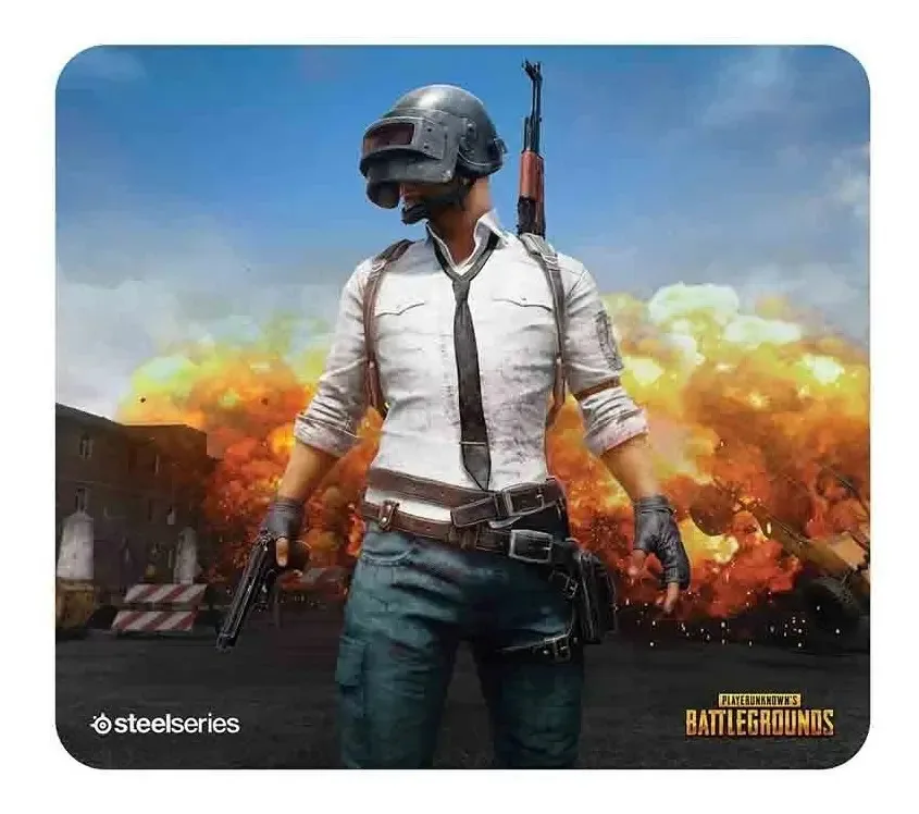 Mouse pad preto Pubg Edition