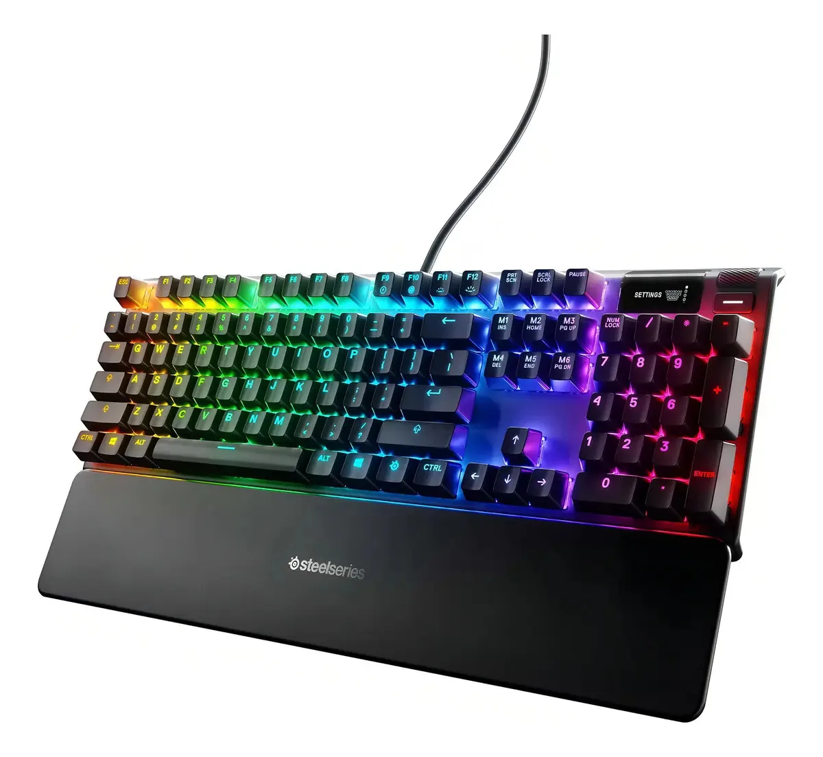 Teclado mecânico Steelseries Apex 7 Oled Smart Display -SXQ