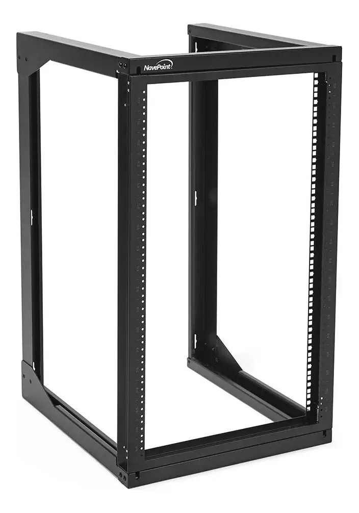 Rack de servidor Navepoint 18u com porta articulada Ra