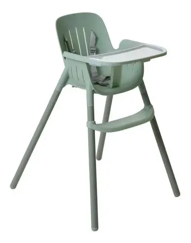 Cadeira De Alimentação Burigotto Poke 6 A 36 Meses Cor Frosty Green