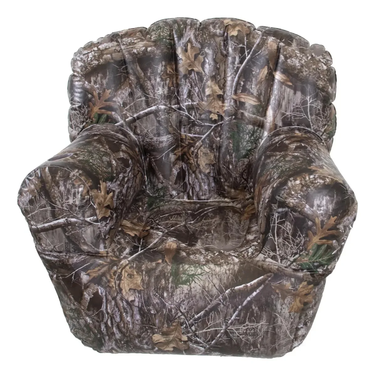Cadeira inflável de camuflagem pesada para acampar e caçar
