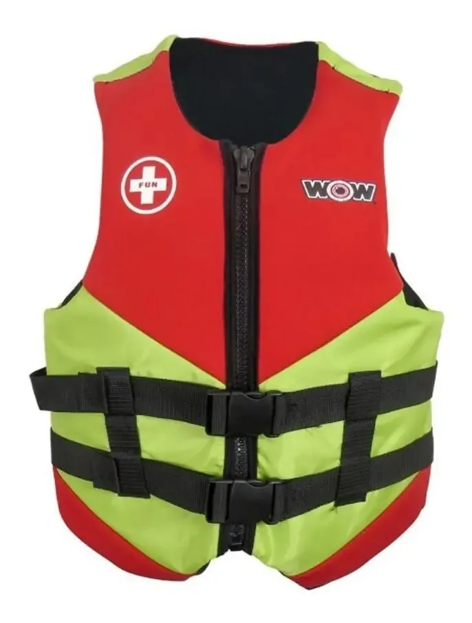Coletes salva-vidas de neoprene premium Wow - médios - 17-50