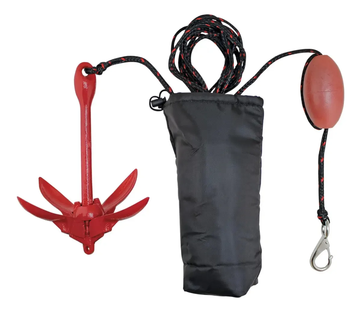 Kit de âncora Extreme Max Boattector Grapnel para barcos PE