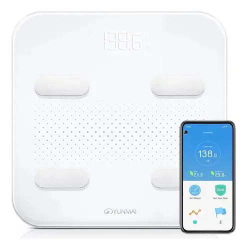 Balança Bluetooth Yunmai para peso e gordura corporal - E