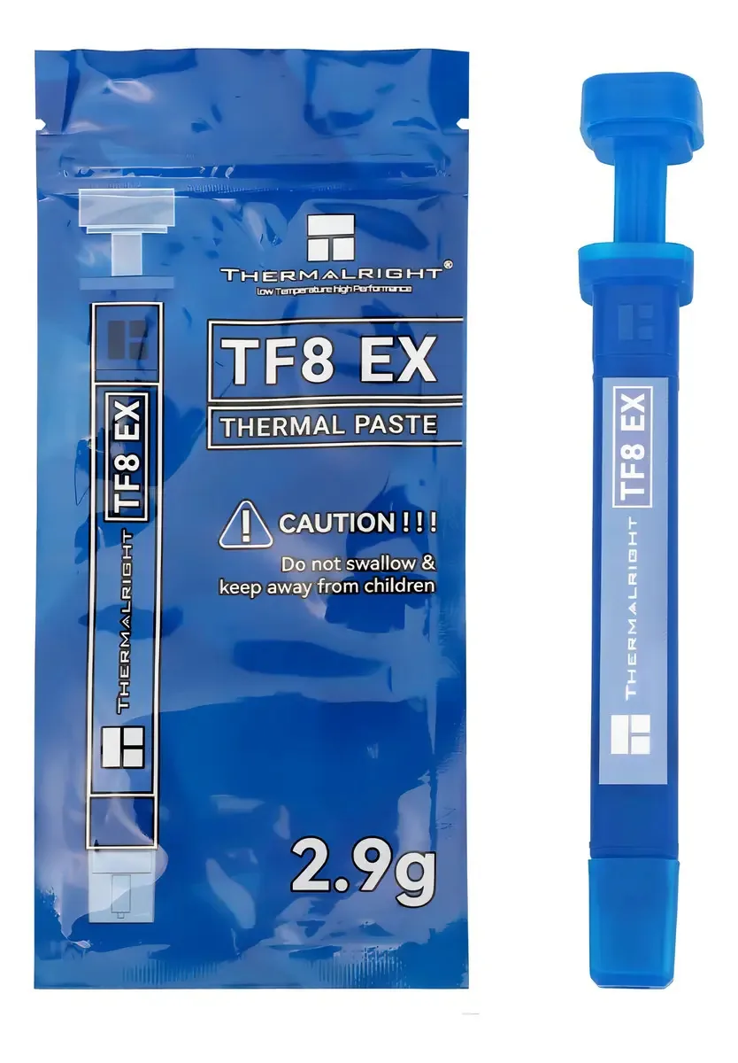 Pasta Térmica Thermalright TF8 EX 2.9g 14 W/mK Para Processadores