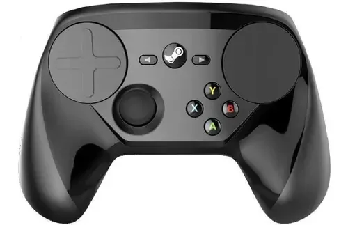 Gamepad Steam Controller By Valve Cor Preto