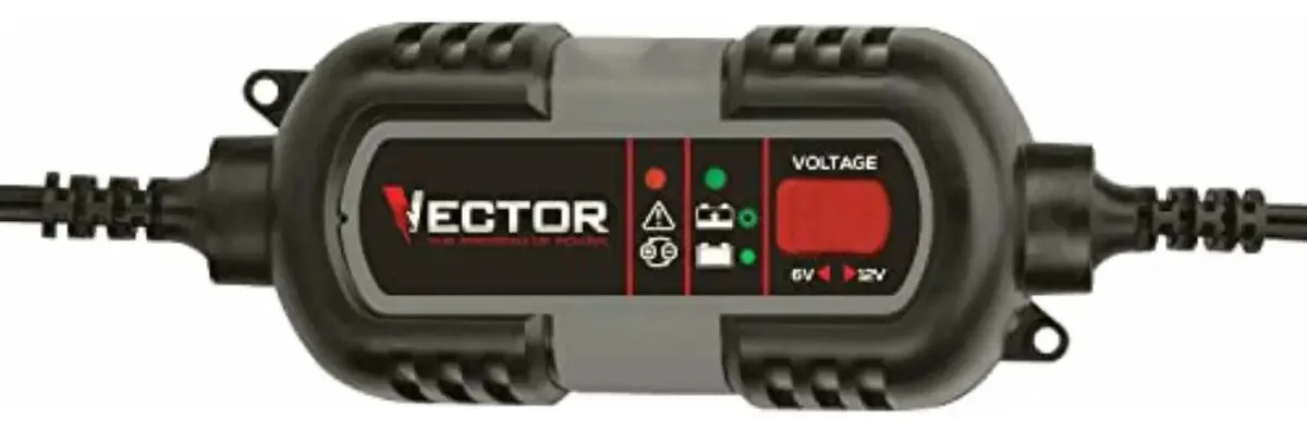 Carregador de bateria Vector de 1,5 A, mantenedor