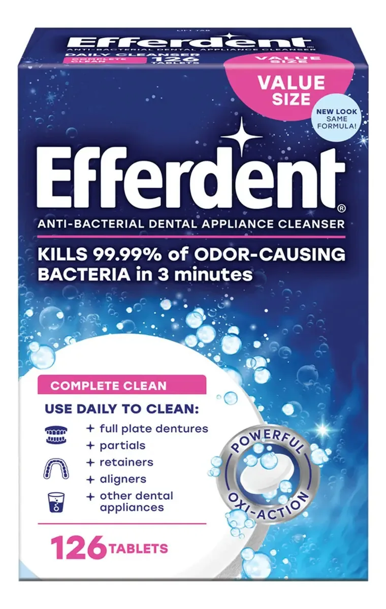 Limpador de Tela Efferdent