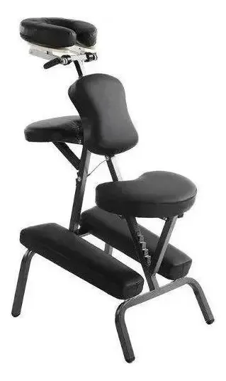 Cadeira de Massagem Produ Premium Dobrável Portátil 150kg Preto