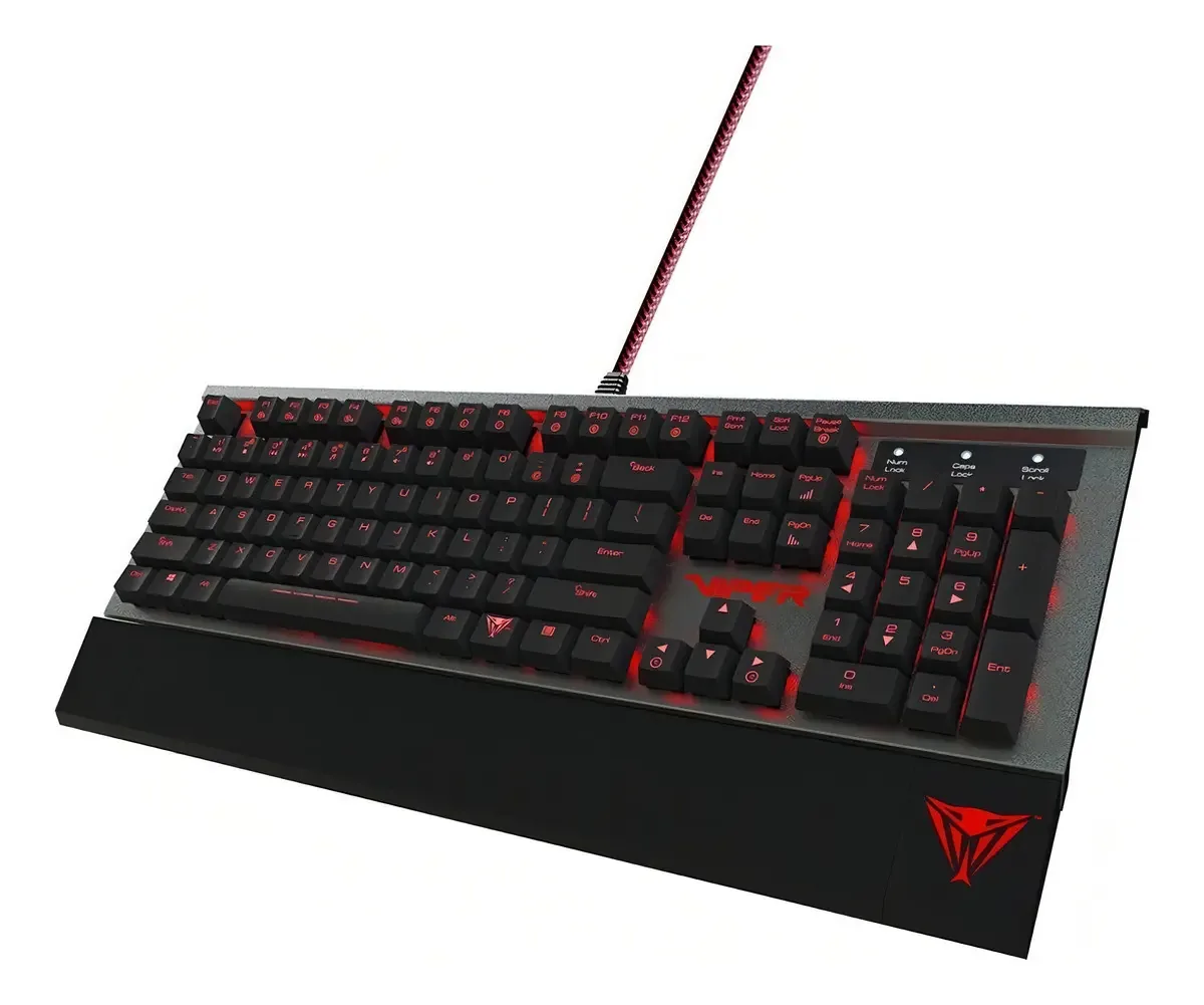 Teclado Mecânico Gamer Patriot V730 Switch Kailh Brown Retroiluminado