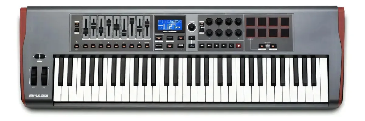 Controlador Midi Novation Impulse 61 Key, cor cinza escuro