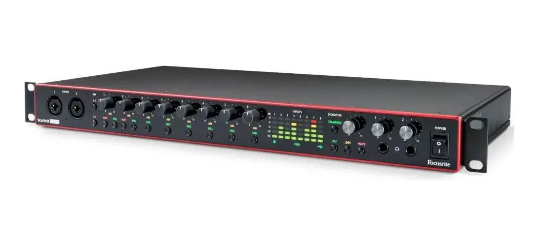 Interface De Áudio Focusrite Scarlett 18i20 3nd Gen Usb