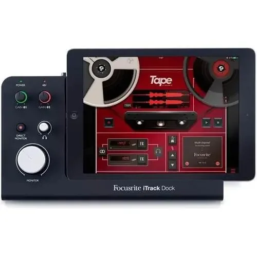 Interface De Àudio Para iPad Usb Midi Itrack Dock Focusrite
