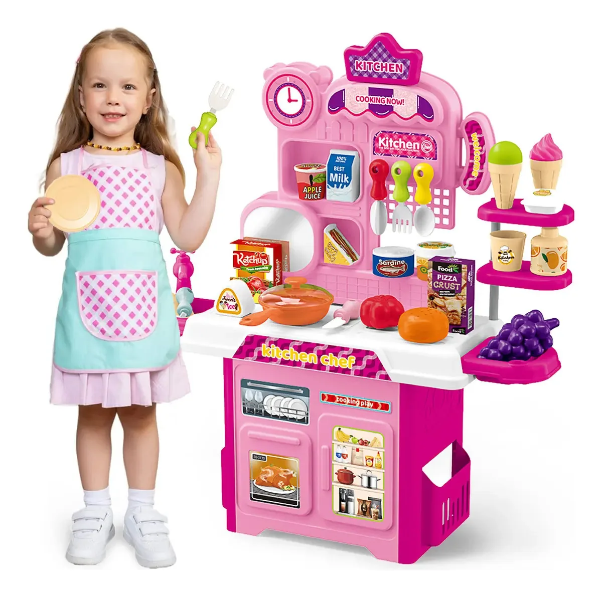 Brinquedo de cozinha infantil Brinquedo de cozinha Ddcat