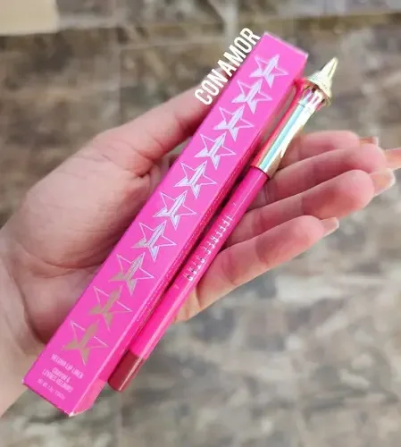 Delineador de lábios Delineador Labios Velour (androginia) Jeffree Star Color Rosa Oscuro