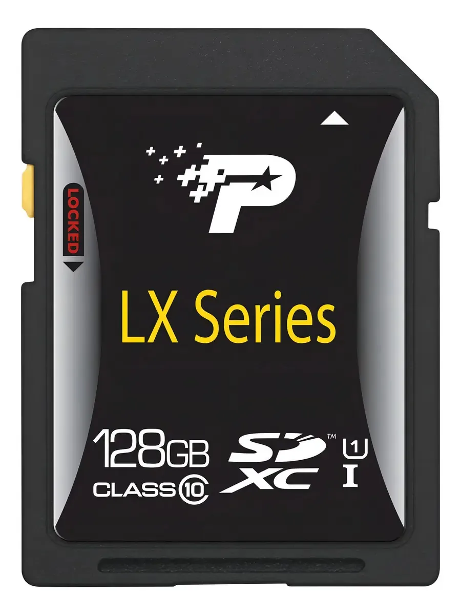 Cartão de memória Patriot PSF128GSDXC10 LX Series 128GB