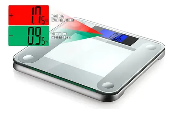 Ozeri Precision Ii 200 kg. Escala de peso corporal de cor transparente