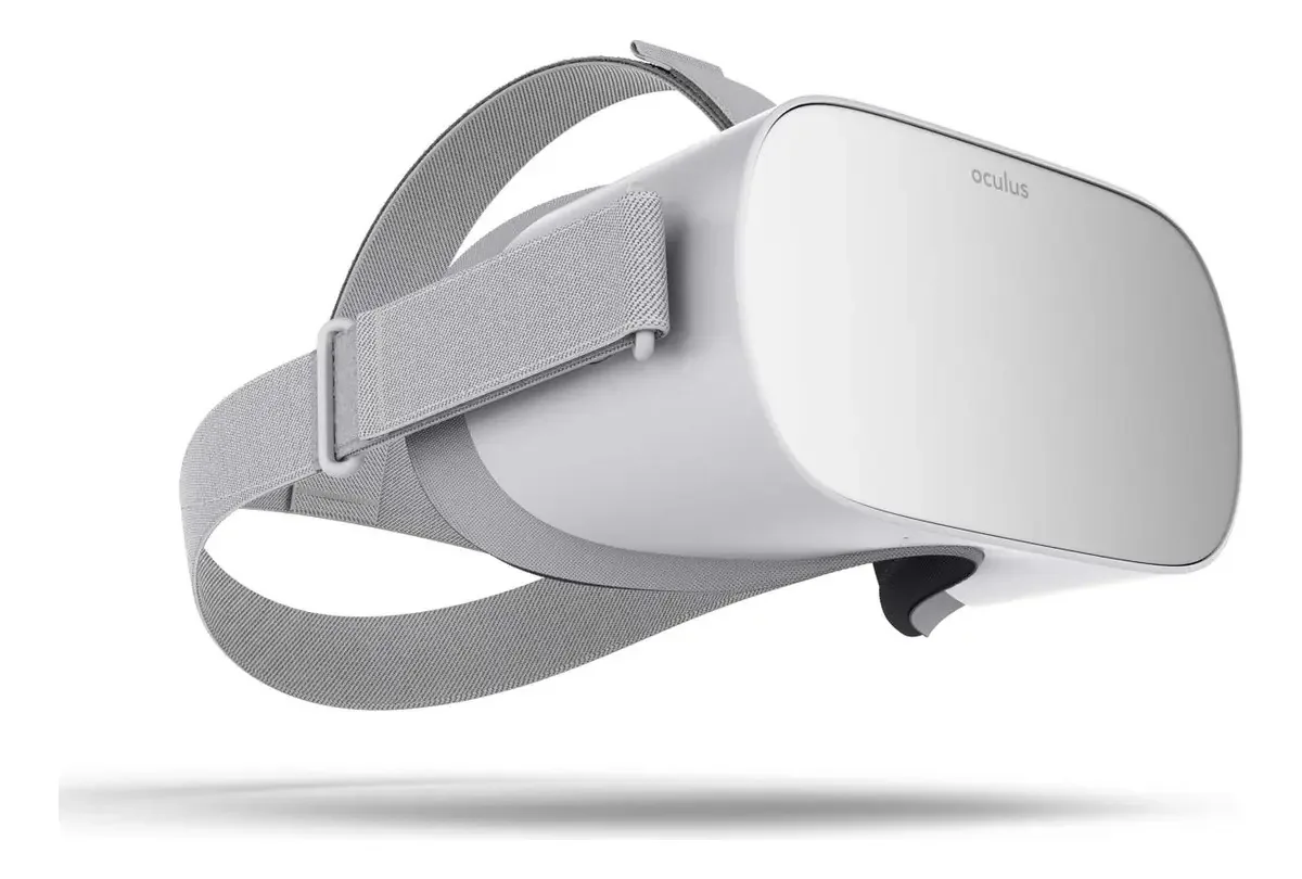 Fone de ouvido autônomo de realidade virtual Oculus Go - 32 GB de cor cinza