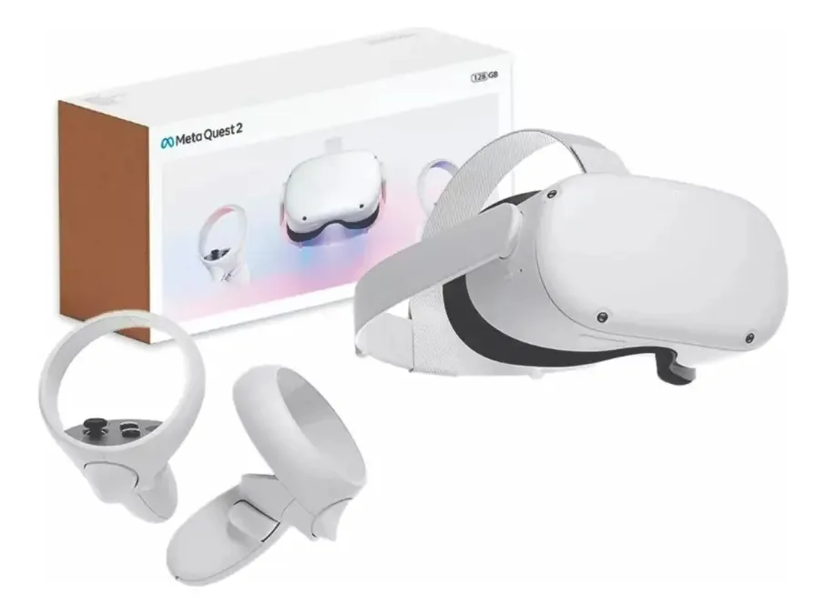 Oculus quest 899-00182-02 2 128gb máscara de realidade virtual