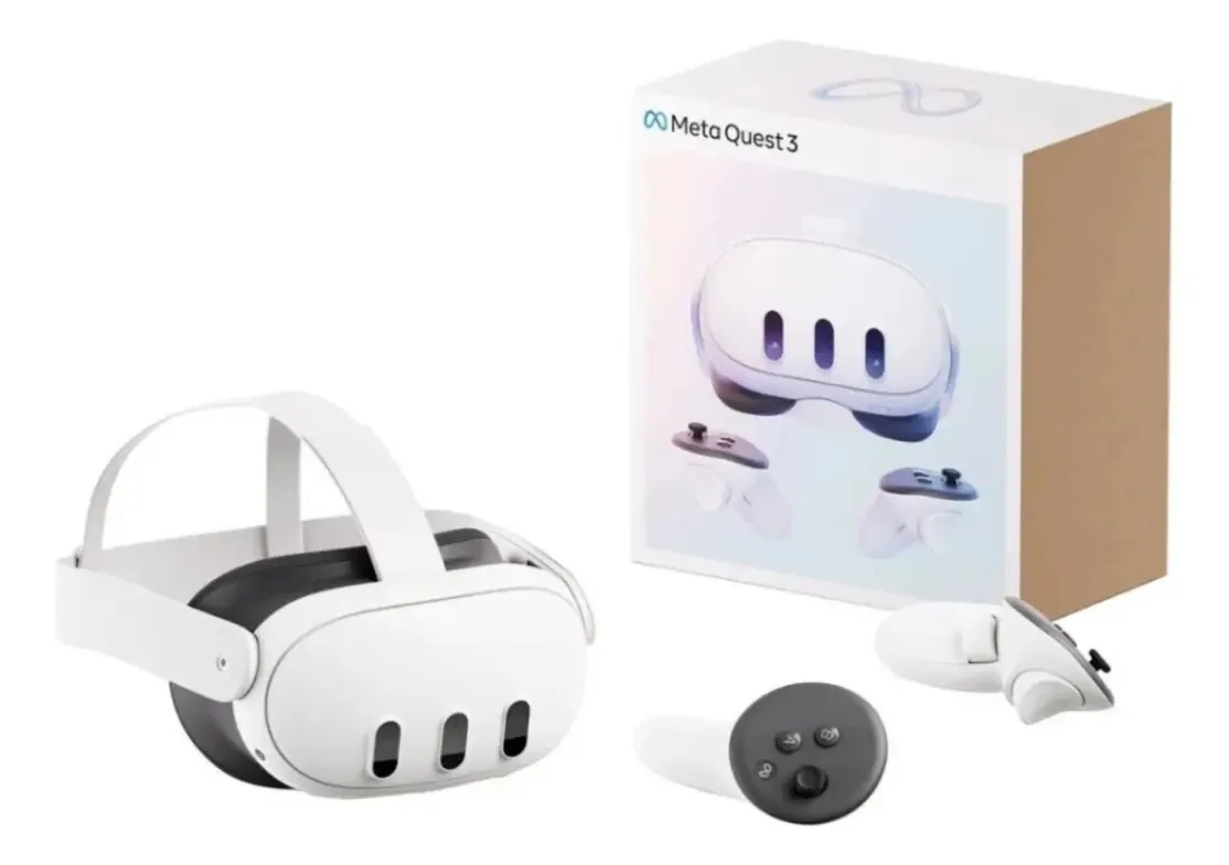 Lentes Oculus Metal Quest VR 3 x 512 gb usb