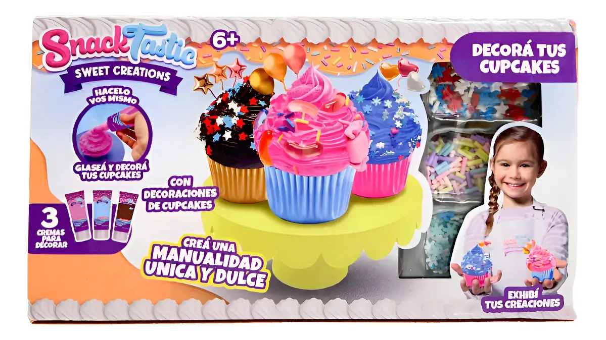 Snack Tastic Decore seus cupcakes - Juliana