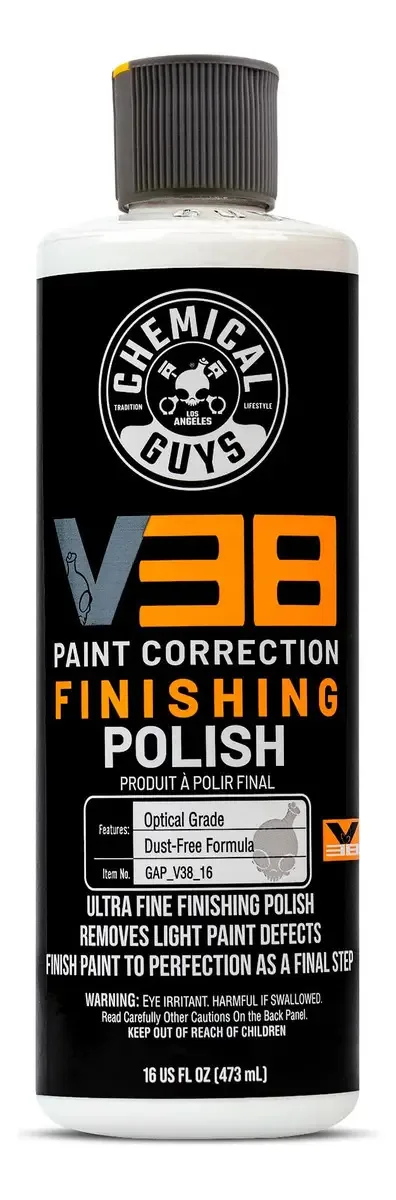 Removedor de arranhões Chemical Guys GAP_V38_16 em creme 473 ml de cor branca x 1 u