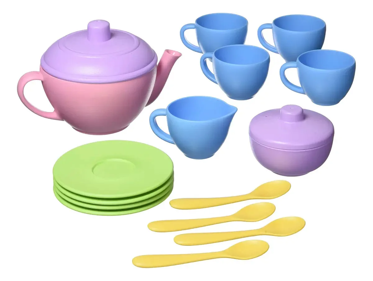 Unidade X de alimentos de brinquedo Green Toys Ttea-1386