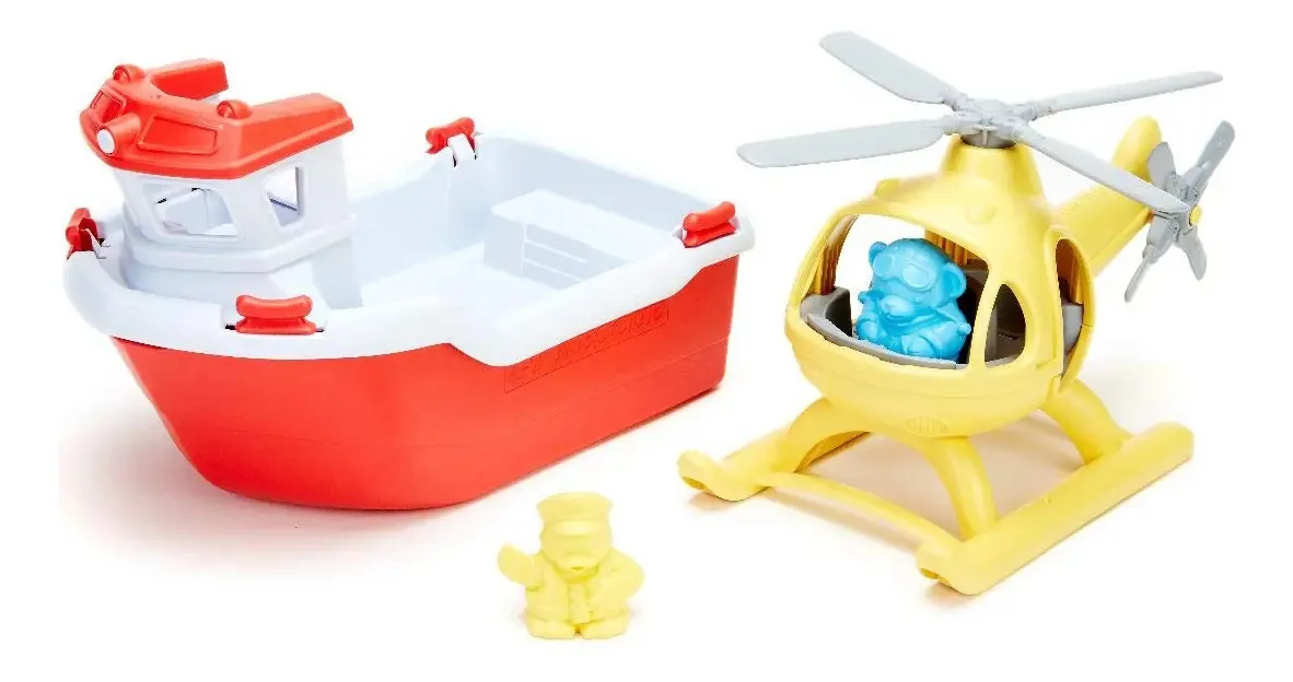 Green Toys Barco de Resgate Ffp